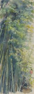 Yuka - 2004 Watercolour, Tall Bamboo