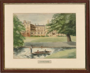 Contemporary Watercolour - St John's College, Cambridge
