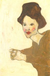 Ben Carrivick - Contemporary Oil, Rosy Cheeks and Mustard Yellow