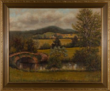 J. Mundell - 1986 Oil, Countryside View