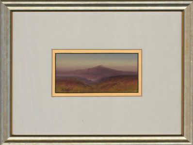 Fred Stafford (fl.1890-1910) - Early 20th Century Gouache, Mountain View