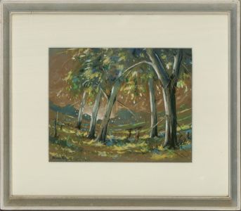 Benn Potgieter - 1961 Watercolour, Dappled Copse