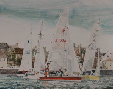 Wilson - Contemporary Watercolour, Race Day