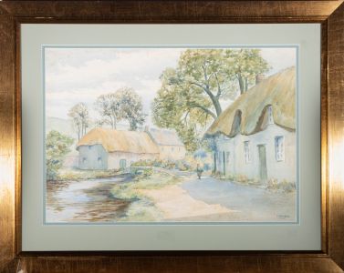 Emily Weaver - 1929 Watercolour, Sutton Poyntz