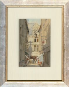 David Norman - 2004 Watercolour, French Vista