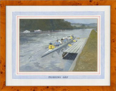 A.R.C. - 1996 Gouache, Pushing Off