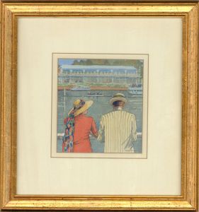 Susan Keeble - 1999 Watercolour, Pause For Thought