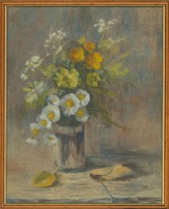 20th Century Oil - Vase of Flowers