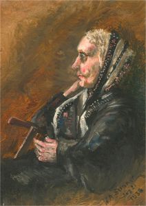 Welby Arthur Skinner - 1938 Oil, Mrs Iveney Pantal