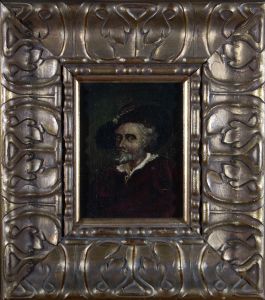 Mid 19th Century Oil - Jacobean Gentleman