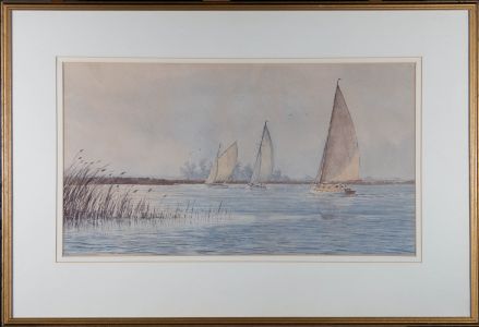 Peter Bearman (1942-2017) - 20th Century Watercolour, Sailing Boats