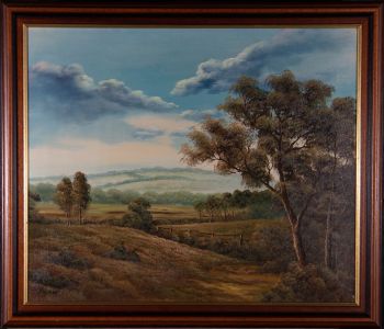 Baker - 20th Century Oil, Country Landscape