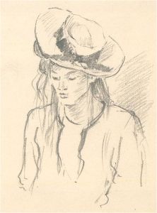 Franco Matania (1922-2006) - Five Graphite Drawings, Portrait Sketches
