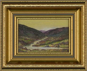 Anne Beer - 2003 Oil, Dawn's Golden Promise