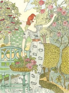 After Eugene Grasset - 20th Century Watercolour, Juin
