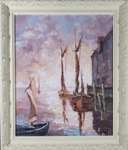 Jack Green - Signed Mid 20th Century Acrylic, Evening Light