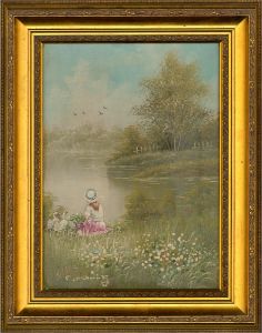 C.M. - 20th Century Oil, Feeding the Swans