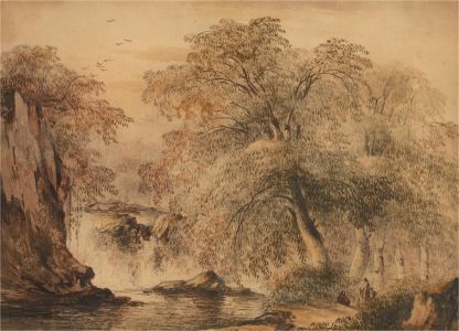 Early 19th Century Watercolour - Skelwith Fold