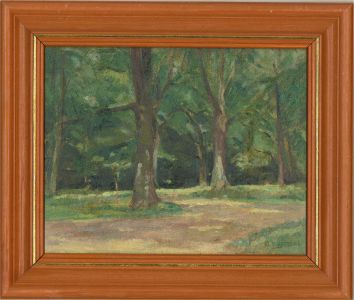 G. Halstead - Contemporary Oil, Woodland