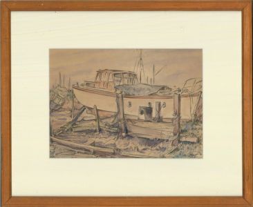 Winifred Pickford SWA - 20th Century Watercolour, Ashore