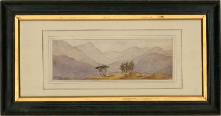 Edward Bouce - American Early 20th Century Watercolour, Glen Nevis, Scotland