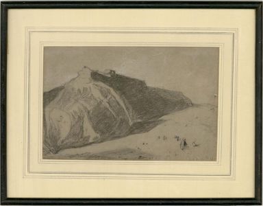 John Sell Cotman (1782-1842) - 1831 Graphite Drawing, Mountain Summit