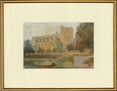 Early 19th Century Watercolour - The Country Church