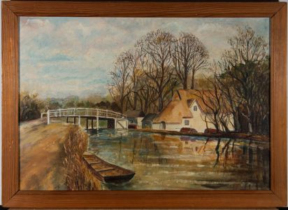 Frank Wright - 20th Century Oil, Flatford, Essex