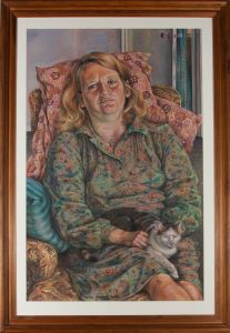 Shirley Stopford-Taylor (1935-2017) - 1983 Pastel, Portrait Of Joyce Bell