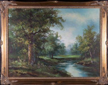 Wyatt - 20th Century Oil, Woodland River