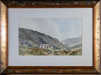 David Bellamy - 20th Century Watercolour, Ruined Croft
