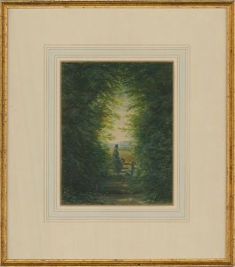 Late 19th Century Watercolour - A Peaceful Moment
