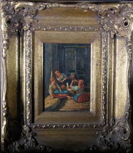 A. H - 1972 Oil, A Rest In The Barn