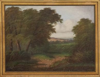 G. Cole - Early 20th Century Oil, Country Path