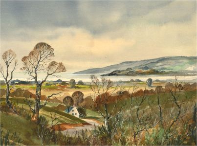 Louis Valentine - Mid 20th Century Watercolour, Seaside View