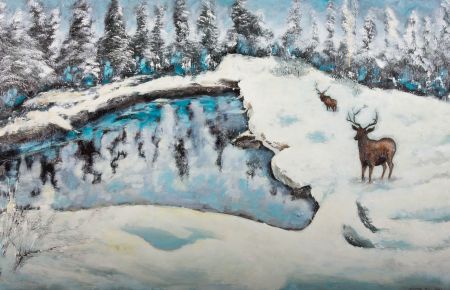 N.V. Taylor - 1983 Oil, Canadian Memory
