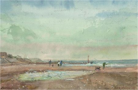 Keith Johnson (1931-2018) - 2018 Watercolour, Bacton