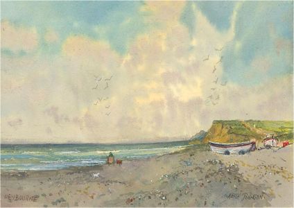 Keith Johnson (1931-2018) - 2018 Watercolour, Weybourne