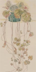 Jill Dickin - 1997 Watercolour, Pot Plant