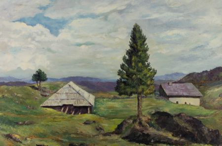Marika Eversfield (1914-2014) - 20th Century Oil, Austrian Landscape