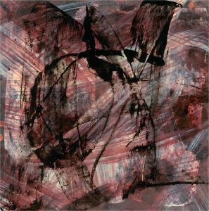 A. Williams - 20th Century Acrylic, Purple Rhythm