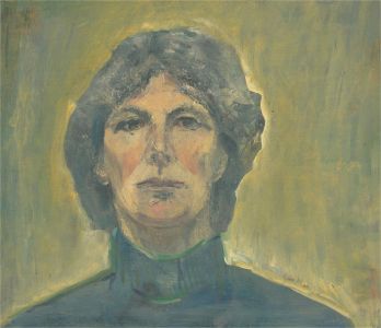 Mid 20th Century Oil - Female Portrait