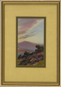 Garman Morris Avondale - Early 20th Century Gouache, Trio of Highland Scenes
