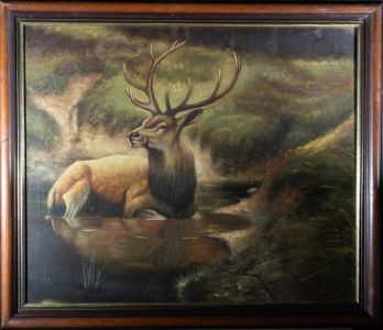 20th Century Oil - Highland Stag