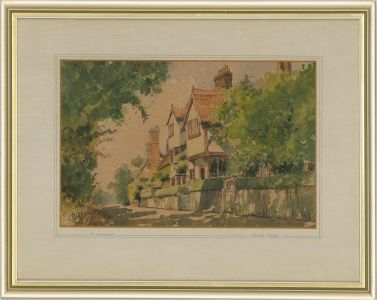 Edward Darby (1928-2009) - Signed 1981 Watercolour, Blythburgh