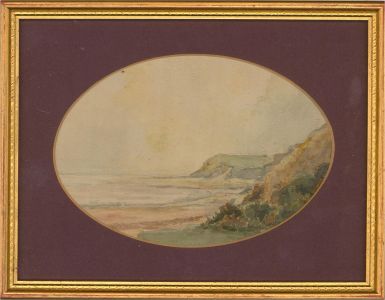 A Pair of Early 20th Century Watercolours - Coastal Scenes