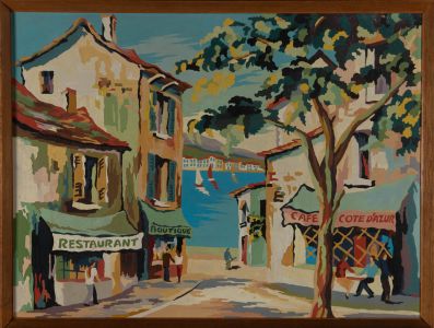 Contemporary Oil - Côte d'Azur