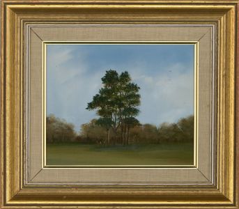 Andrea Couldridge (b.1955) - 1983 Oil, Football in the Park
