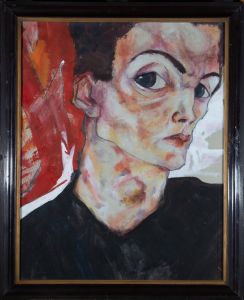 Isabelle Mulvany - 2019 Oil, Suspicion