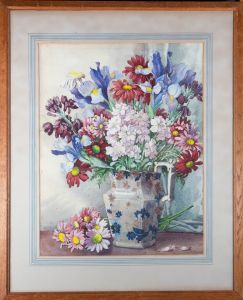 Arthur Sharp ARCA - Early 20th Century Watercolour, Summer Flowers